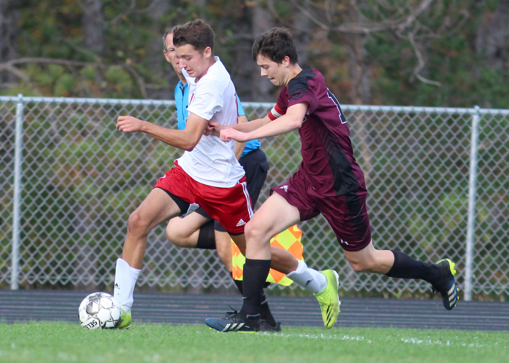 Chi-Hi boys soccer at Menomonie 10-7-21